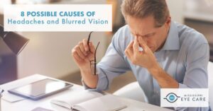 Can blurry vision cause headaches?