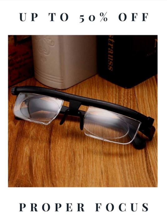 properfocus adjustable glasses