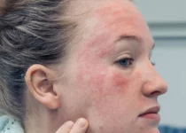 eczema on the face
