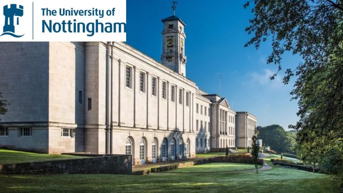 University Of Nottingham Developing Solutions Scholarship