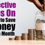 how much should I save monthly